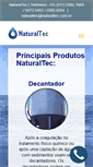 Mobile Screenshot of naturaltec.com.br